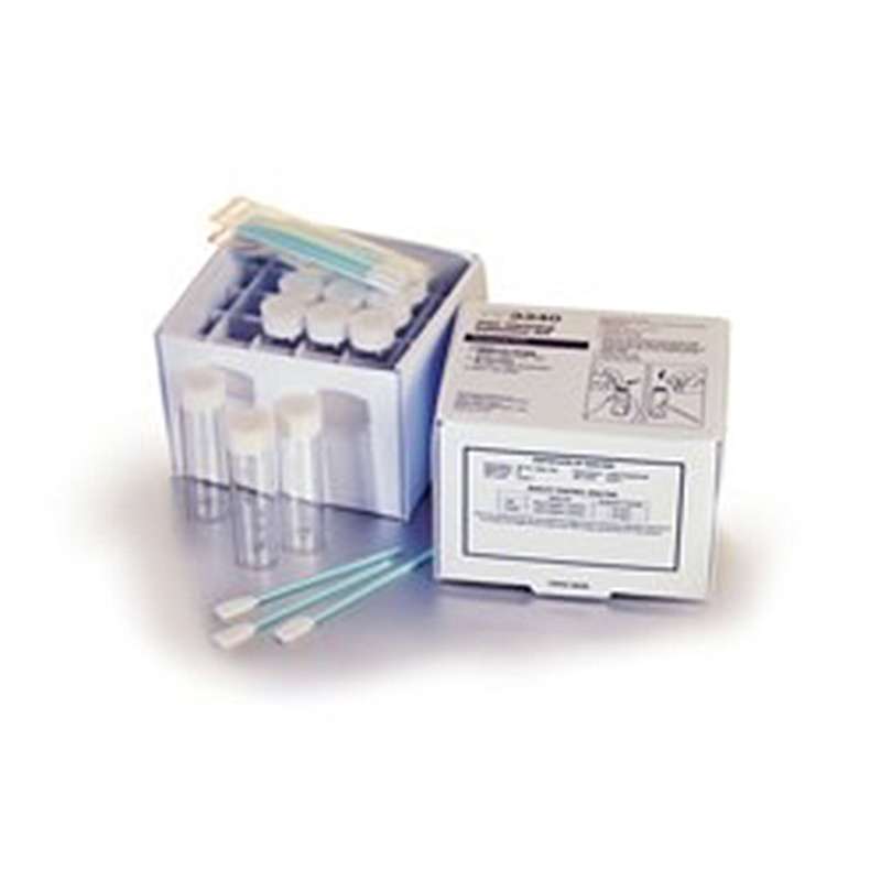 Cleanroom TOC Cleaning Validation Kit with 12 Vials and 24 Break-away Swabs