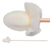Seamless Foam Covered Cotton Cleanroom Swab with Wood Handle, Non-Sterile, 6.1" Long, 500 per Bag, 5 Bags per Case redirect to product page