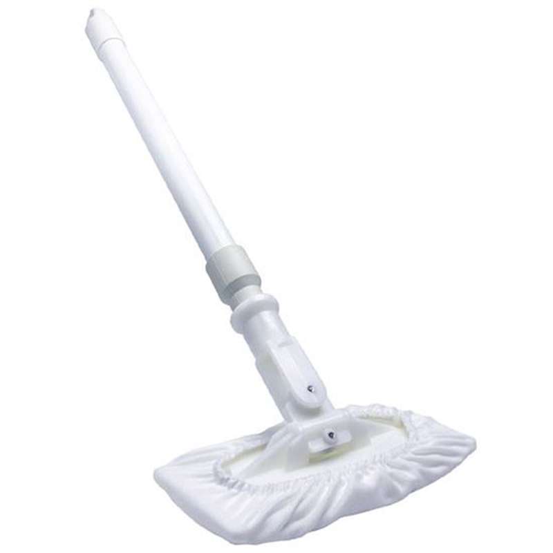 Mini AlphaMop™ / Isolator Cleaning Tool™ Kit, 3.7" x 7.1" Head, 2 Fiberglass Handles and 11 Mop Covers