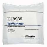 TexVantage™ Dry Nonwoven Cleanroom Wipers, Non-Sterile, 9" x 9", 300 per Bag, 20 Bags per Case redirect to product page