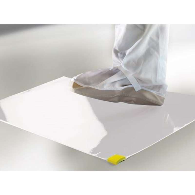 CleanStep™ Adhesive Mat, White, 25" x 45", 30 Sheets per Mat, 8 Mats per Case