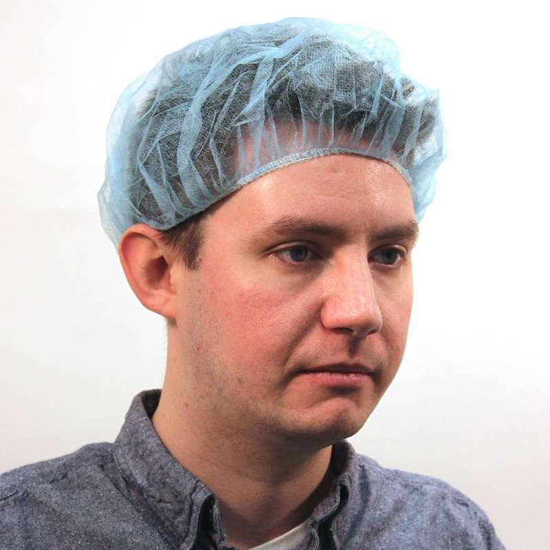 Bouffant Cap 21in, Blue, 1,000 per Case
