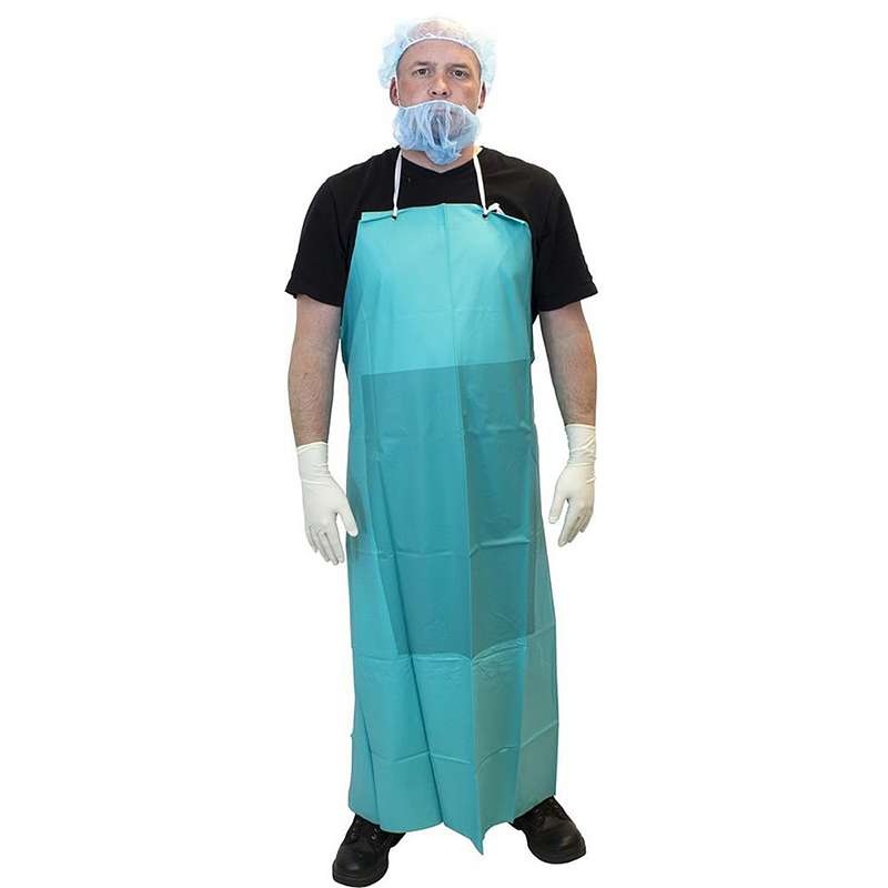 PVC Apron 20mm, Green with Stomach Patch 96 per Case