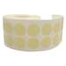 High Temp Masking Disc Tape, 300 deg, 1-1/2", 3" Core, 7.5 mil, Tan, 2000/Roll