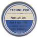 High Temp Masking Disc Tape, 300 deg, 13/32", 3" Core, 7.5 mil, Tan, 1000/Roll