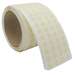 High Temp Masking Disc Tape, 300 deg, 3/8", 3" Core, 7.5 mil, Tan, 5000/Roll