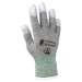ESD-Safe Nylon & Carbon Inspection Gloves, Tip-Coated, 2X-Large