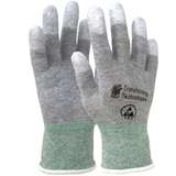 ESD-Safe Nylon & Carbon Inspection Gloves, Tip-Coated, Medium redirect to product page