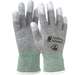 ESD-Safe Nylon & Carbon Inspection Gloves, Tip-Coated, 2X-Large