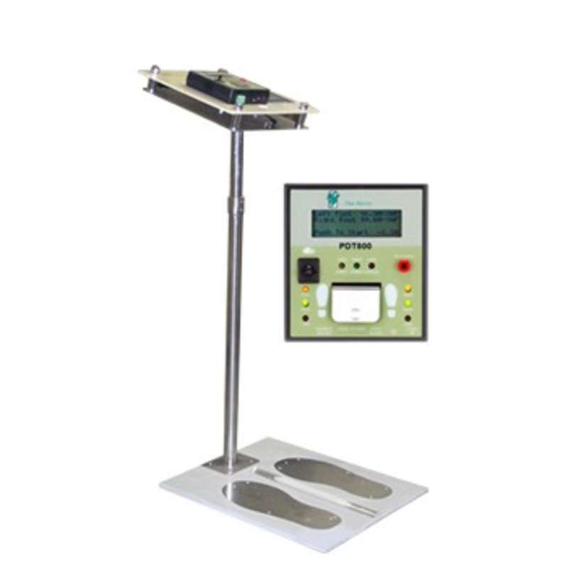 Deluxe "Near-Fail" Combo Wrist Strap and Footwear Tester with LCD Display, 120 V, Tester Only