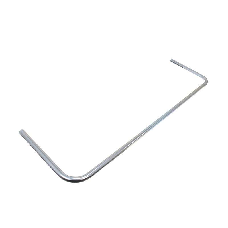 Foot Rest, 72"x19.5"x1", Silver, Quick Ship Dimension 4 Series