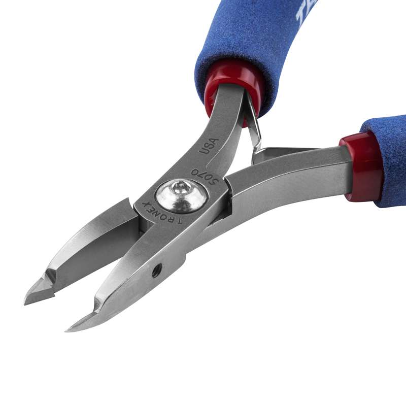 Tronex® Small long jaw Razor Flush® Tip Cutters, Standard Handles