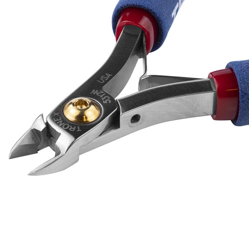 Tronex® 5312W Mini Oval Head Flush Hard Wire Cutter, 0.003 - 0.010 in