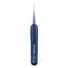 Precision Stainless Steel Tweezer, ESD Rubber Grip, Straight Fine Pointed Tip, Style 3