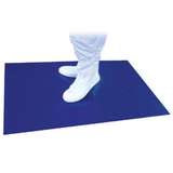 StepOne™ Cleanroom Adhesive Tacky Entrance Mat, 36" x 60", Blue, 30 Sheets per Mat, 4 Mats per Case redirect to product page