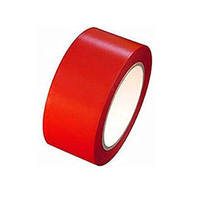 Floor Tape, 4"x36 Yds, 3" Core, Red