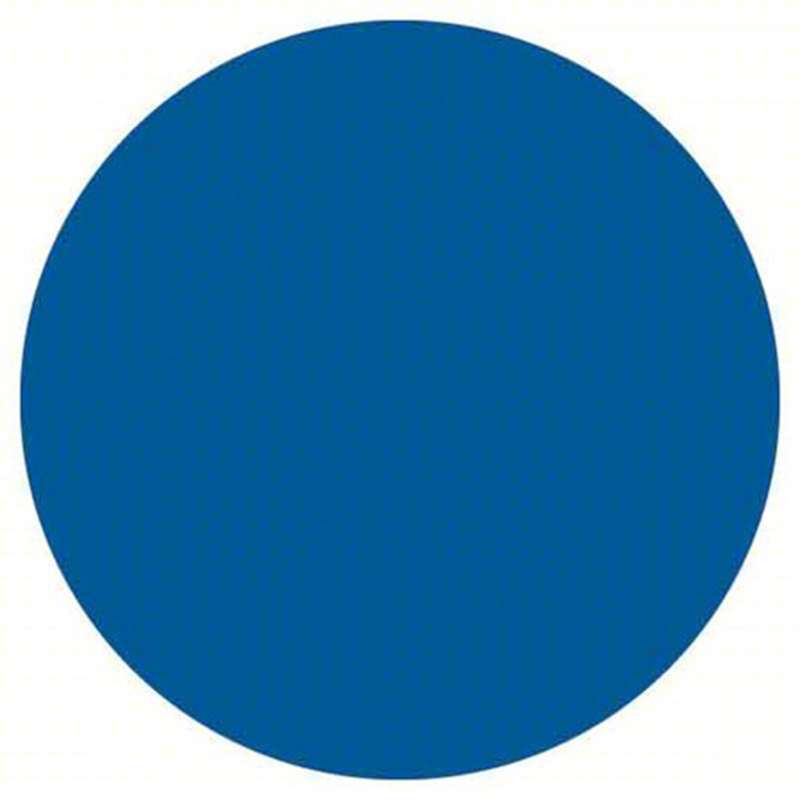 Marking Dots, 3/8", 3" Core, 6.3 mil, Blue, Rubber, 1000/Roll