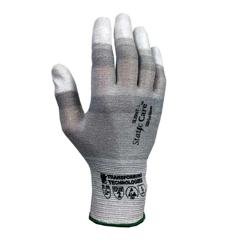 ESD Cut Resistant Gloves, Palm Coated, 2X-Large, Pack of 12 Pair