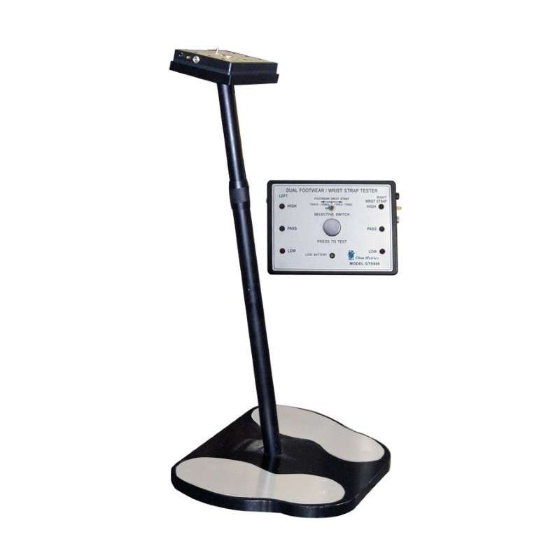 Combo Test Station, Wriststrap Footwear