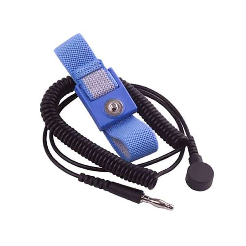 Wrist Band Only, Blue, 10mm Snap