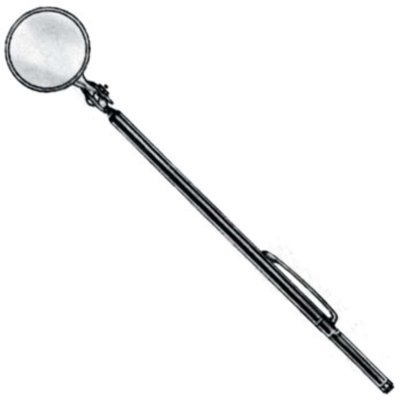 Circular Telescoping Inspection Mirror and Magnetic Pick Up Tool, Telescopes to 19-1/2"