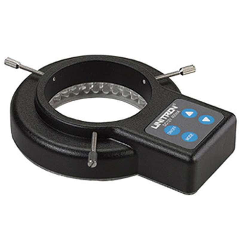 ESD-Safe LED Ring Illuminator with Variable Intensity and Sectional Light Control, 60.5mm I.D.