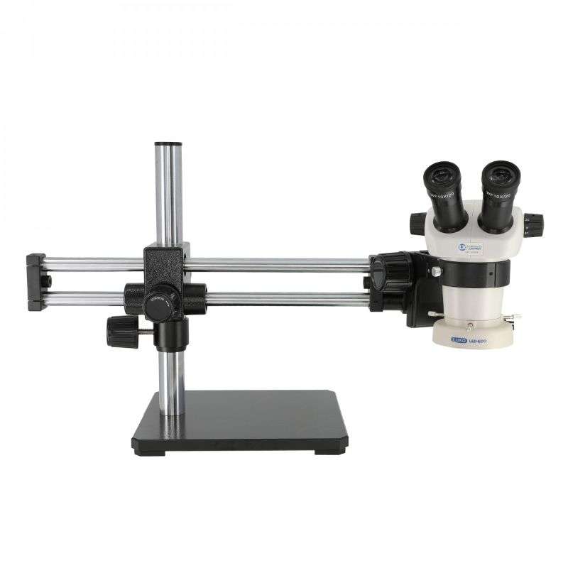 S-Z Series Binocular Microscope 20mm, BB Stand, LED-ECO Ring Light