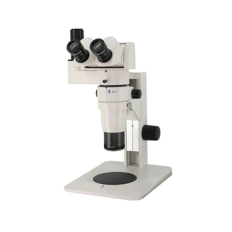 S-Z Series Trinocular Ergo Microscope, 24mm, Plain Stand (1X Lens Included)