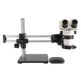 S-Z Series Binocular Ergo Microscope, 24mm, BB Stand, Dimmable LED-High Output Ring Light redirect to product page