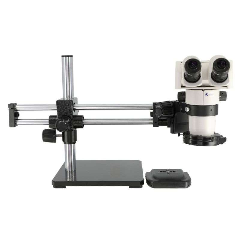 S-Z Series Binocular Ergo Microscope, 24mm, BB Stand, Dimmable LED-High Output Ring Light