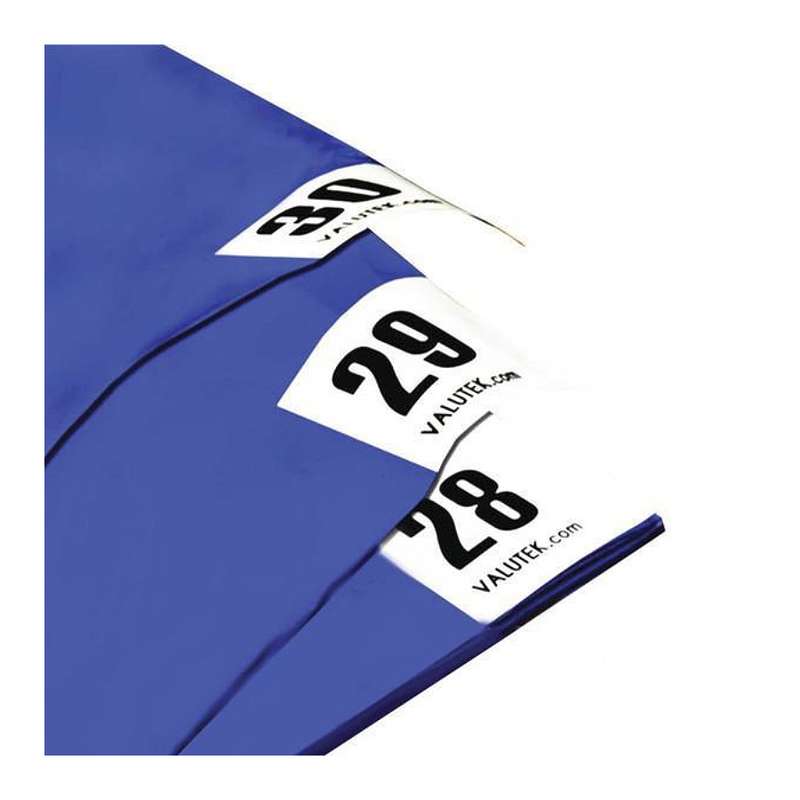 ValuTek® VT18364P30L-B Cleanroom Adhesive Mat, 1.9 mil/50 Micron LDPE, 18 in x 36 in, Blue  4/CA