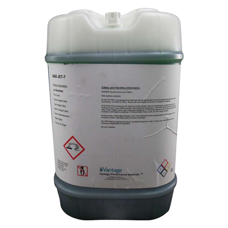 B&B JET-7, Aircraft Exterior Cleaner, 5 gal pail