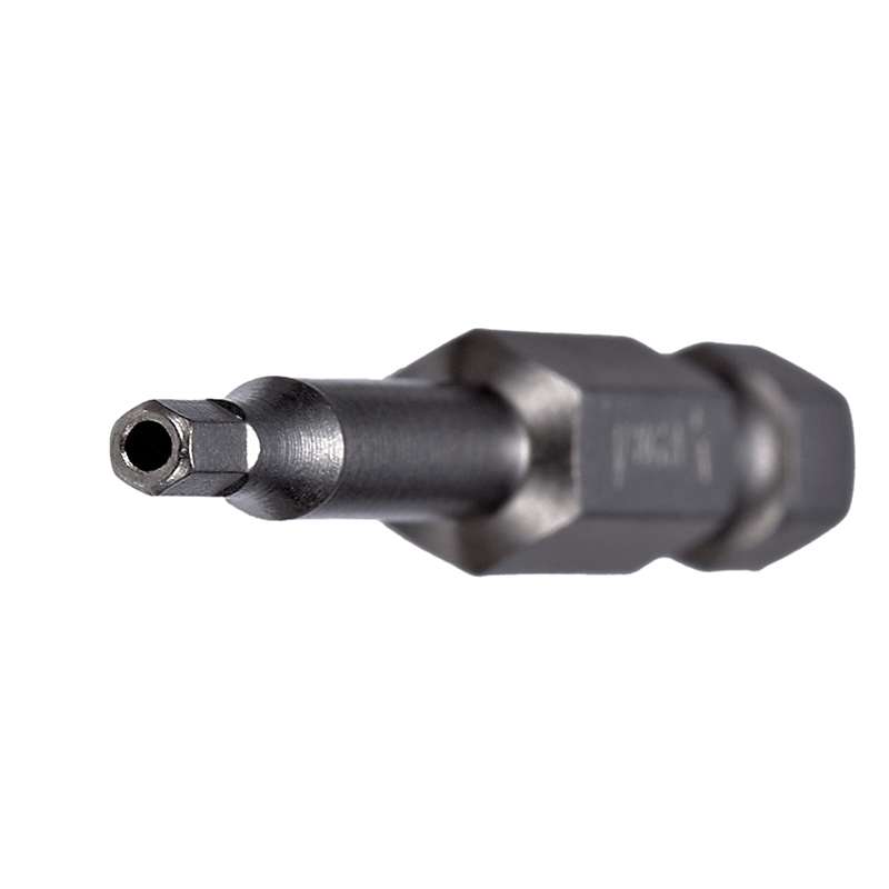 Hex Tamper 3/16 Power Bit X 2"