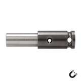 1/4 X 3/8 Square Drive Bit Holder W/ C-Ring X 1-3/8" redirect to product page