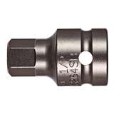 Hex 1/2 Socket Bit X 1-1/2" - 1/2 Sq Dr redirect to product page