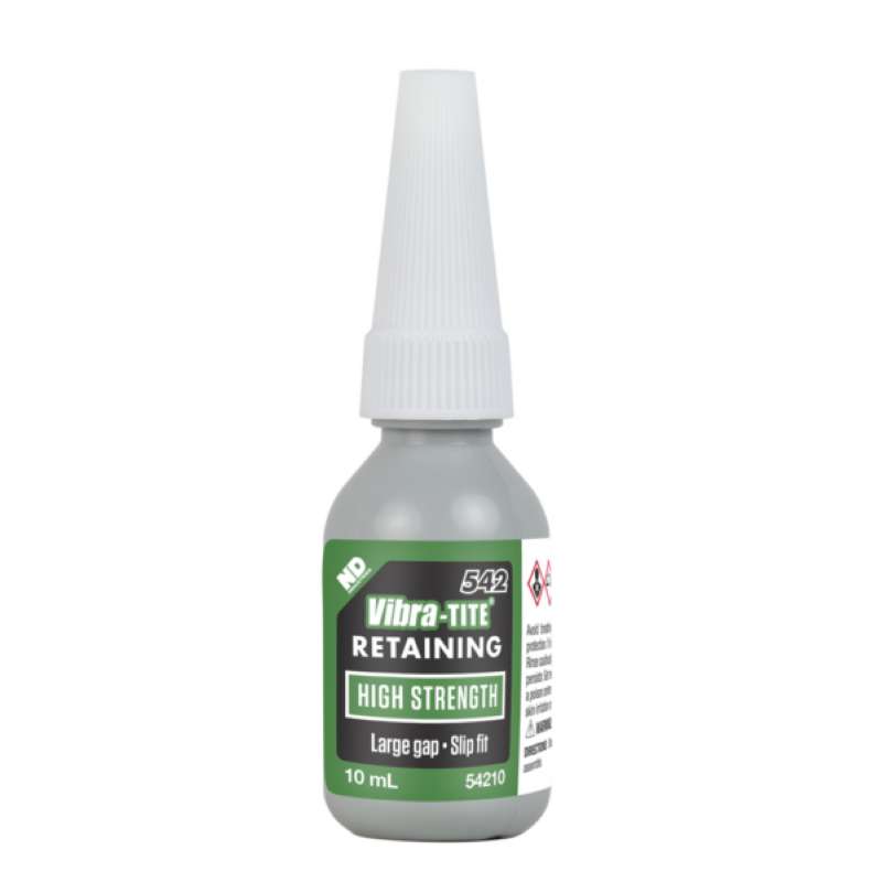 Vibra-Tite™, Retaining Compounds, High Strength, Large Gap, Green, 10ml/Bottle