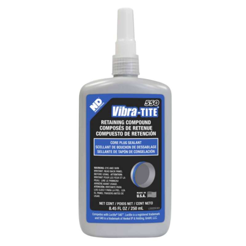 Vibra-Tite™, Retaining Compounds, Core Plug Sealant, 250ml/Bottle