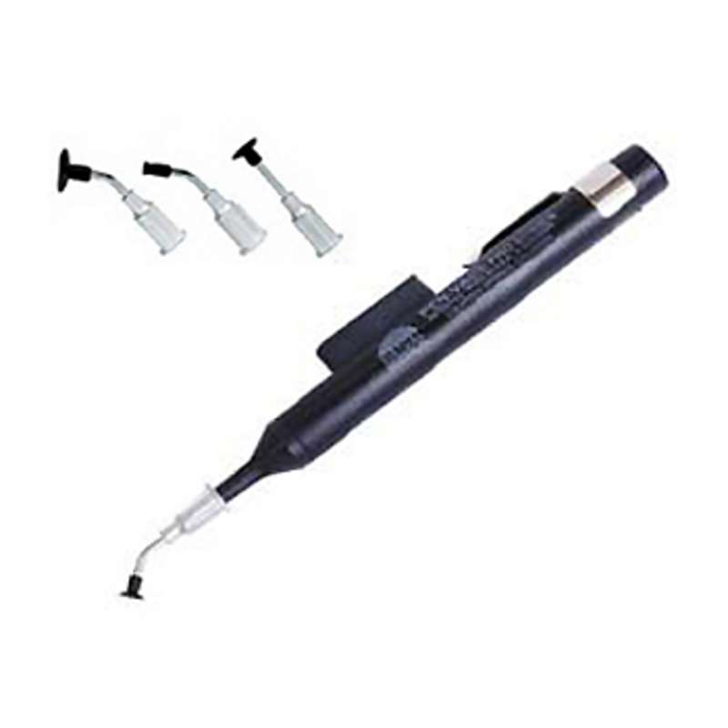 ESD-Safe PEN-VAC® Black Pro-Series Vacuum Pen Kit with 4 Probes and Dissipative Cups, 5" Long