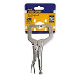 Locking C-Clamp with Regular Tips 6" L redirect to product page