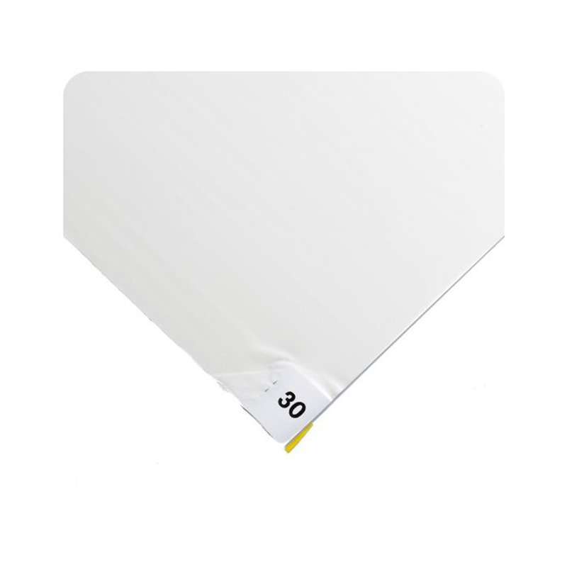 Series 095 Adhesive Mat, Color White, Plastic