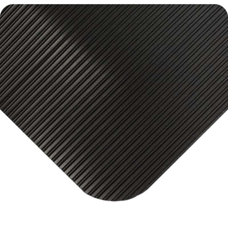 ComfortPro™ 3 x 5' Anti-Fatigue Vinyl Black Matting with Flex-Link™ Sponge Base, 7/8" Thick