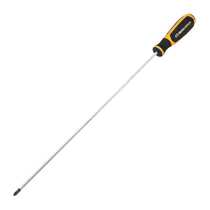 Screwdriver, Phillips, #2 Size, 16" OAL, Alloy Steel