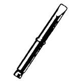 Screwdriver Solder Tip, CT5 Series for W60P and W60P3 Irons, 800°F, .250" redirect to product page