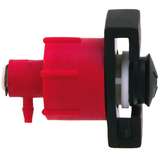 Adapter Head Only, Metal, No Air Line, Accommodates 3/32" Line, 30CC Capacity redirect to product page