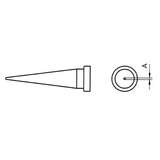 LT Series Conical Solder Tip for WSP80 Iron, .790" x .016" redirect to product page