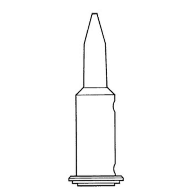 Double Flat Solder Tip for PSI100 Portasol Butane Iron, 850°, .187"
