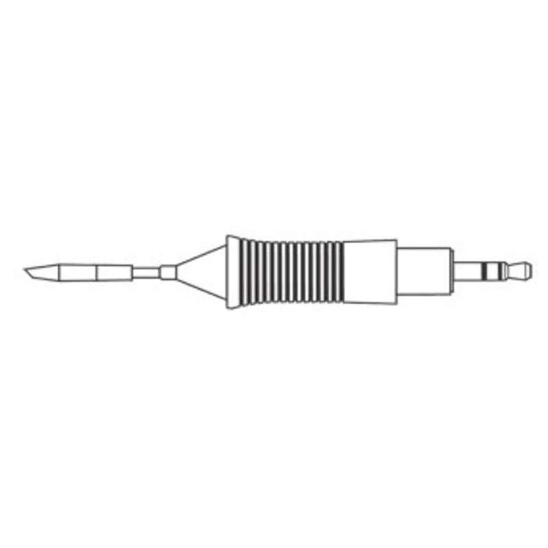 RTMS Series Round Beveled Tip Solder Cartridge for WMRPMS Only, Exceeds Mil-Spec, .047"