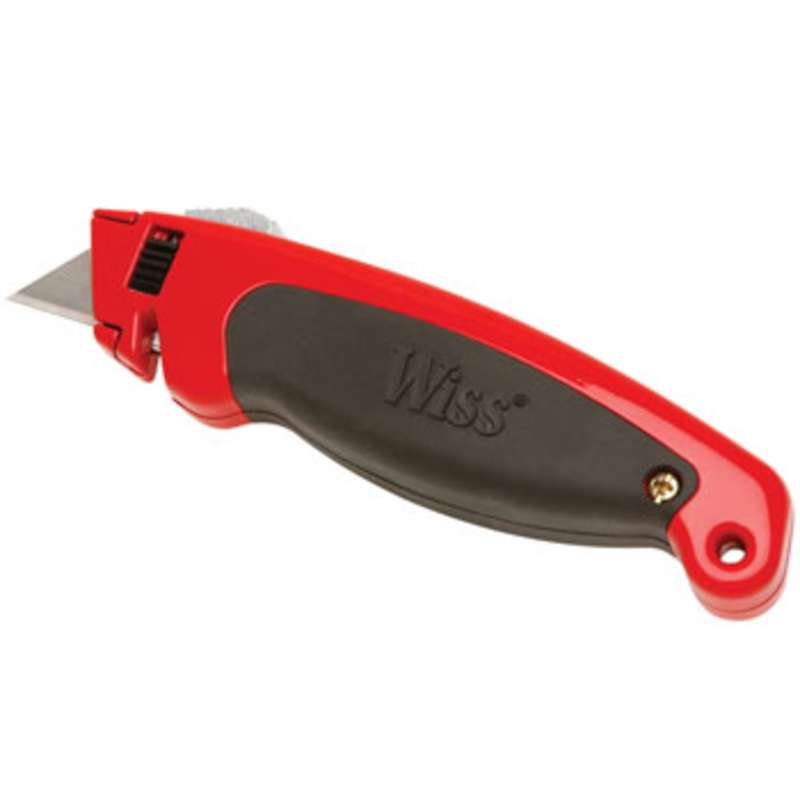 Quick Change Utility Knife with Blade Storage and Comfort Grips, 6" Long