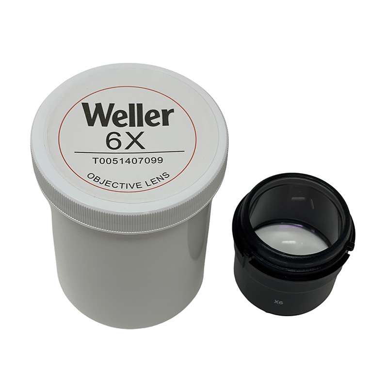 Microscope Lens, 6X, Standard, Prisma, 2.87" Working Distance