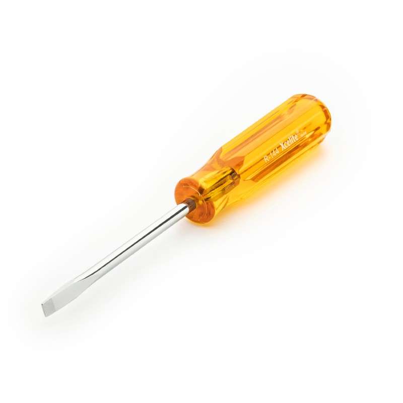 Slotted Regular Style Screwdriver 1/4 x 8-1/8" Long